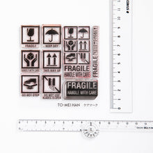 画像をギャラリービューアに読み込む, TO-MEI HAN ケアマーク -貼ってはがせるフォトポリマー製クリアスタンプ-