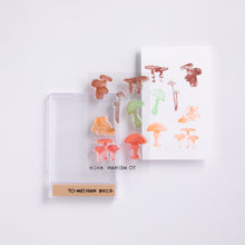 画像をギャラリービューアに読み込む, きのこ小 -超再現クリアスタンプ TO-MEI HAN -