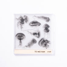 画像をギャラリービューアに読み込む, TO-MEI HAN クラゲ -超再現クリアスタンプ-