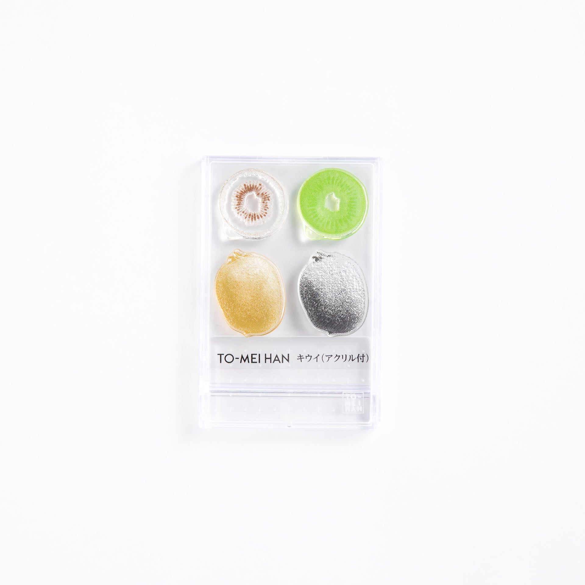 キウイのクリアスタンプ「TO-MEI HAN キウイ（アクリル付）」 – stamp