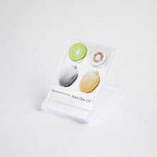 画像をギャラリービューアに読み込む, キウイのクリアスタンプ「TO-MEI HAN キウイ(アクリル付)」