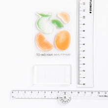 画像をギャラリービューアに読み込む, 重ねるみかんの多色スタンプ(アクリル付) -超再現クリアスタンプ TO-MEI HAN -