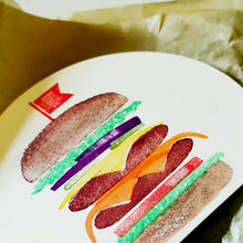 画像をギャラリービューアに読み込む, 好きなだけ積み重ねれる!夢のハンバーガースタンプ「TO-MEI HAN タワー重ねバーガー」