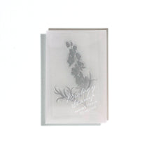 画像をギャラリービューアに読み込む, Biology Stamp <ヨウシュトリカブト>