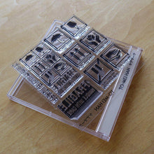 画像をギャラリービューアに読み込む, TO-MEI HAN ケアマーク -貼ってはがせるフォトポリマー製クリアスタンプ- - stamp be mine OSAKA