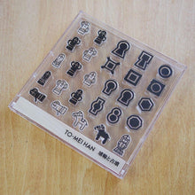 画像をギャラリービューアに読み込む, TO-MEI HAN 埴輪と古墳 -貼ってはがせるフォトポリマー製クリアスタンプ- - stamp be mine OSAKA