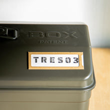 画像をギャラリービューアに読み込む, ステンシルフォントのスタンプ -貼ってはがせるフォトポリマー製クリアスタンプ TO-MEI HAN -