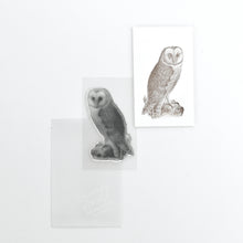画像をギャラリービューアに読み込む, Biology Stamp　＜メンフクロウ＞
