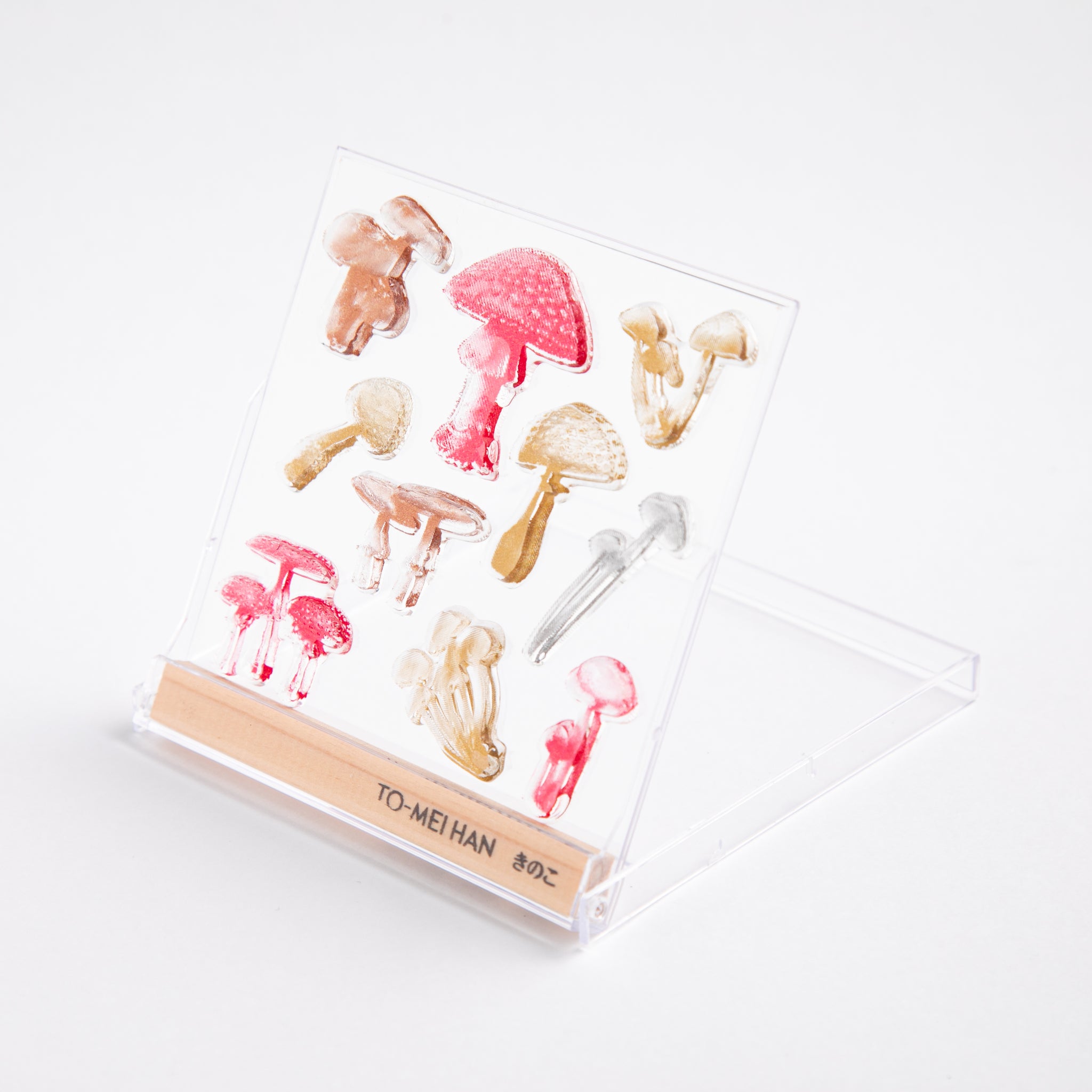TO-MEI HAN きのこ -超再現クリアスタンプ- – stamp be mine OSAKA
