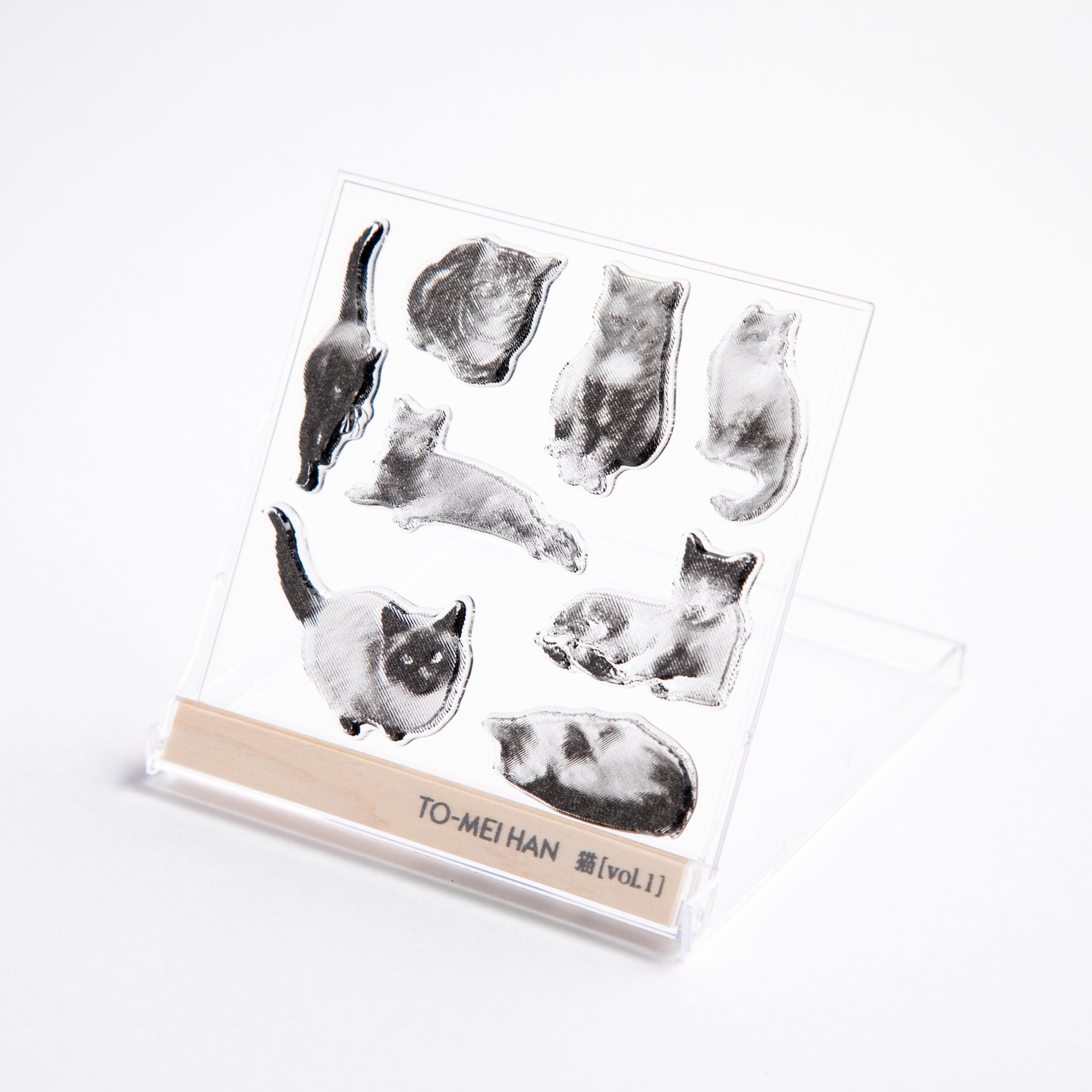 TO-MEI HAN 猫[vol.1] -超再現クリアスタンプ- – stamp be mine OSAKA