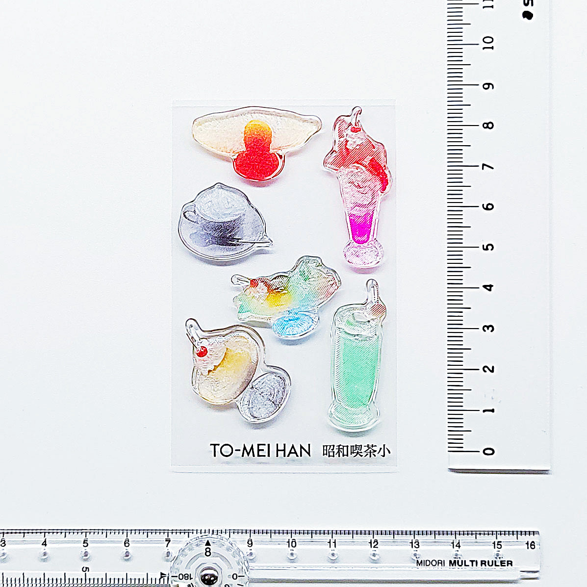 ▶︎import/海外シリコンスタンプ/あったかいちゃん 昭和喫茶小 -超再現クリアスタンプ TO-MEI HAN- – stamp be mine OSAKA