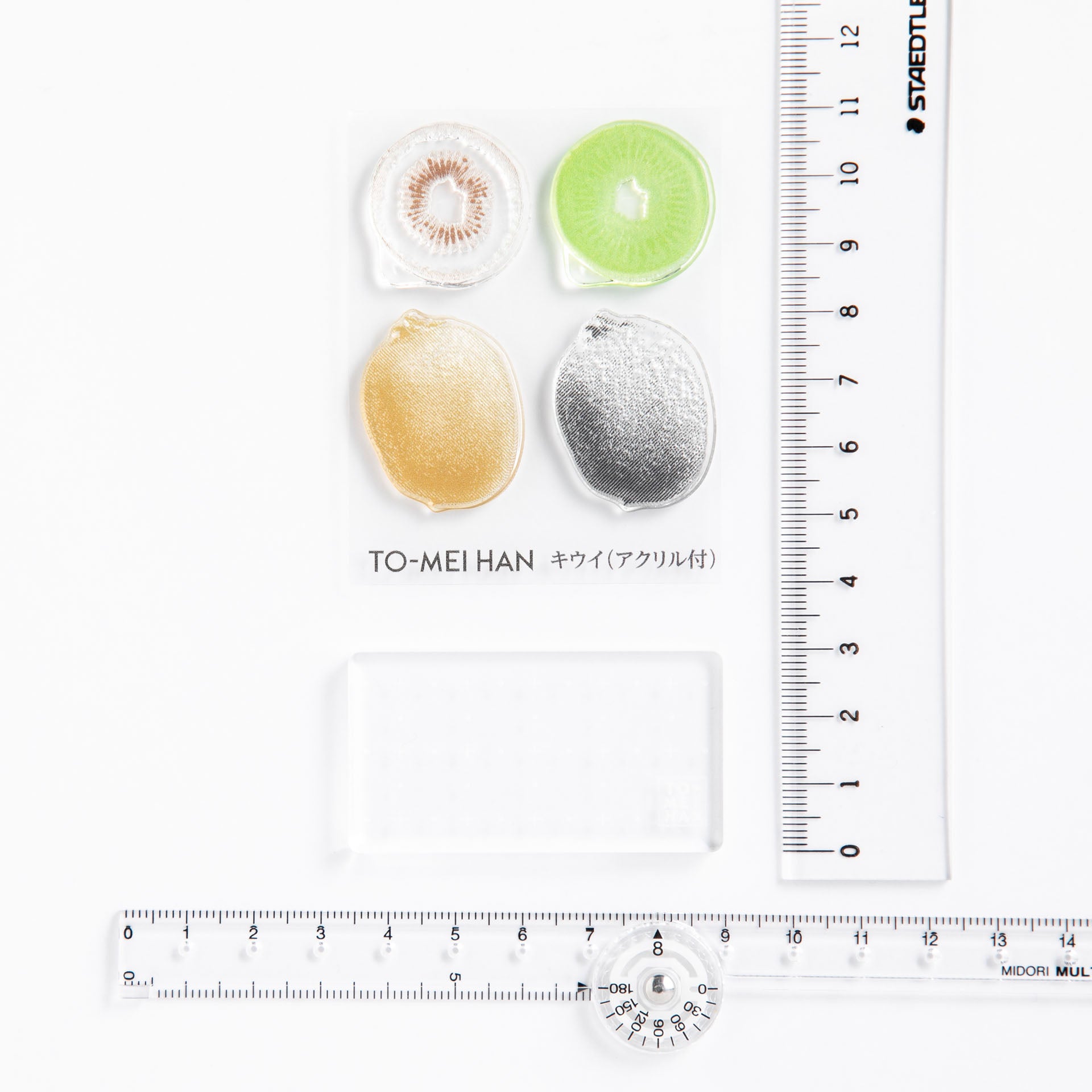 キウイのクリアスタンプ「TO-MEI HAN キウイ（アクリル付）」 – stamp